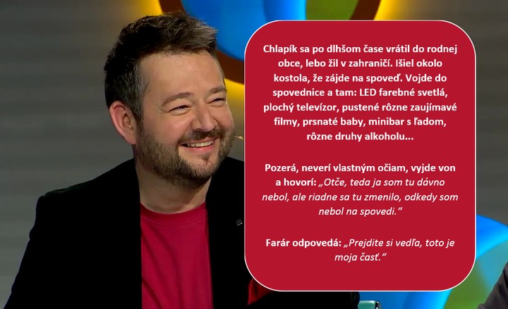 Inkognito - vtip spovednica farar